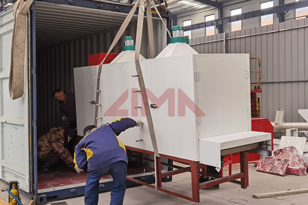 Dry Type Fish Feed Machines Exported to Nigeria